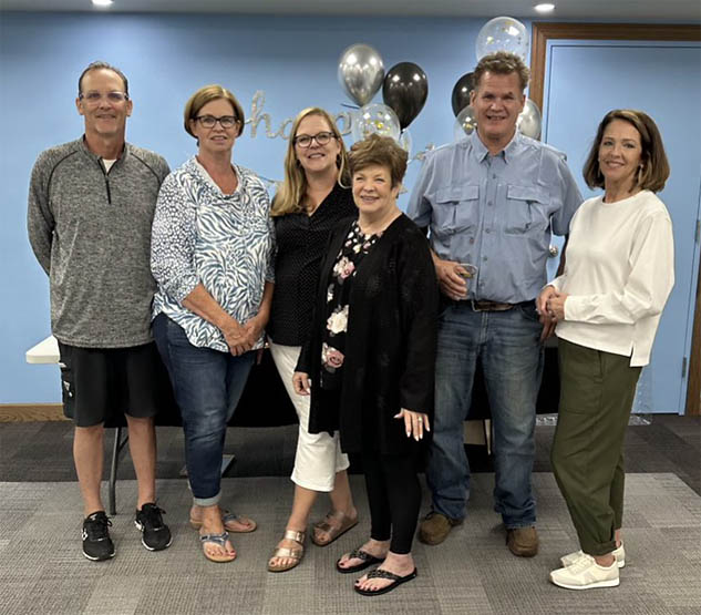 Douglas Sheriff with family 